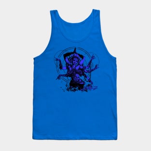 Kali Goddess Blue Tank Top